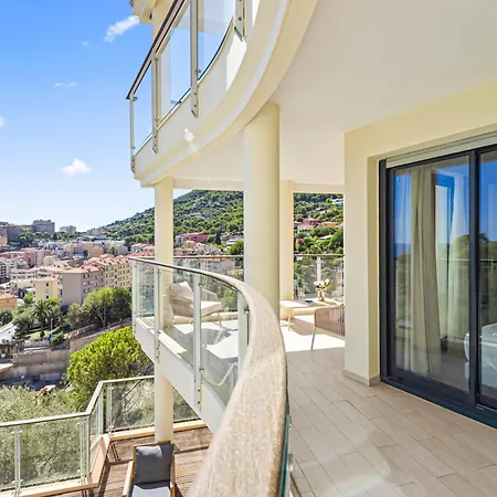 Luxurious 2-bedroom, Pool, Panoramic Views, Monaco - Hl Apartment *